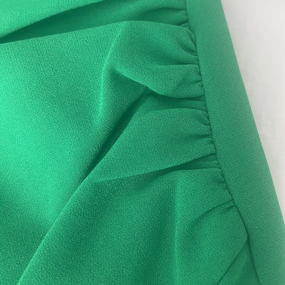 NWOT Alice + Olivia Fidela Draped Mini Skirt - Picture 3 of 7